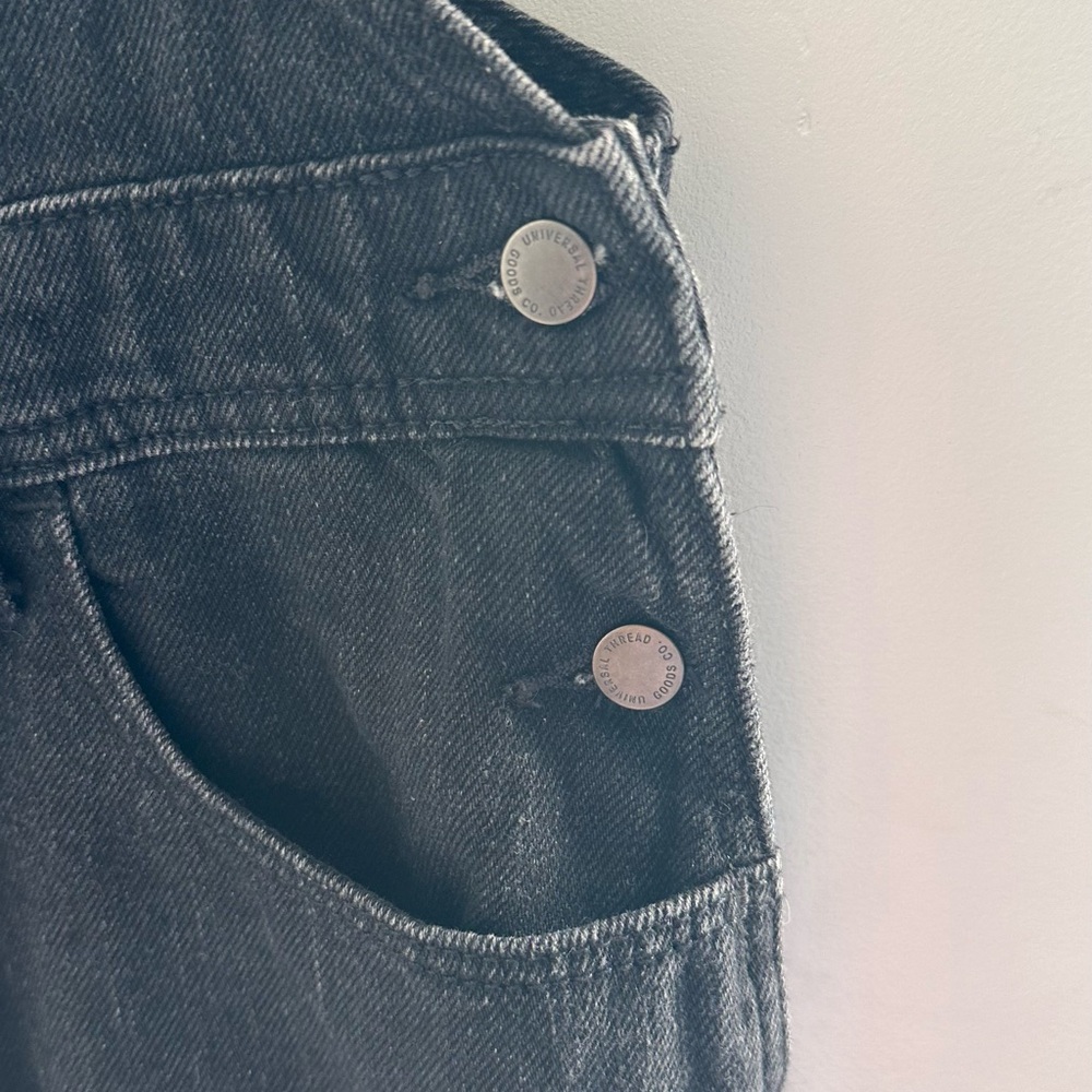 Universal Thread Charcoal Black Overalls - image 6